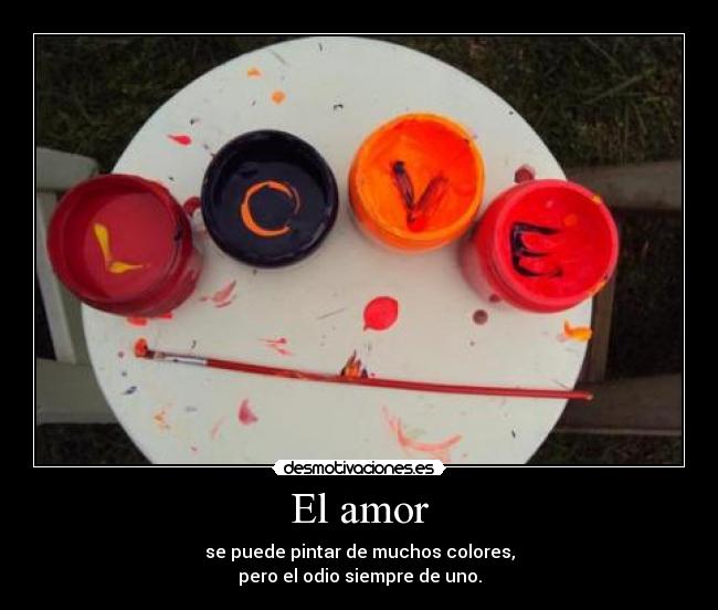 El amor -