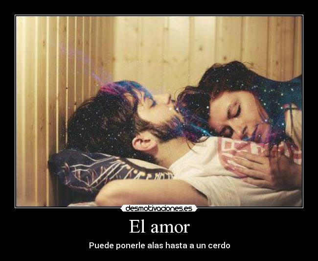 El amor -