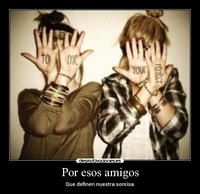 Por esos amigos - 