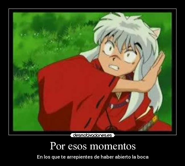 carteles inuyasha desmotivaciones