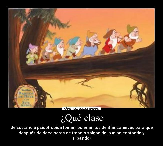 ¿Qué clase - 