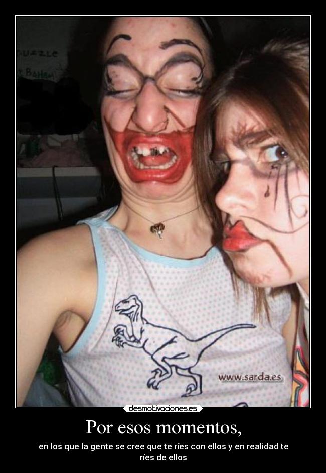 carteles fea risa dinosaurio desmotivaciones