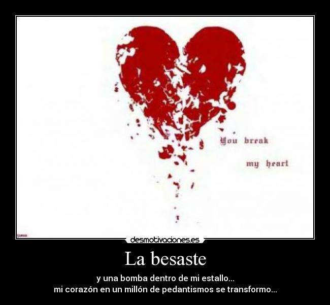La besaste - 