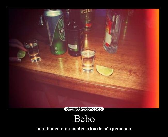 Bebo - para hacer interesantes a las demás personas.