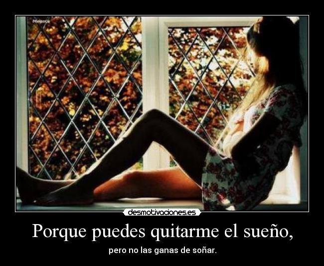 carteles porque puedes quitarme sueno desmotivaciones