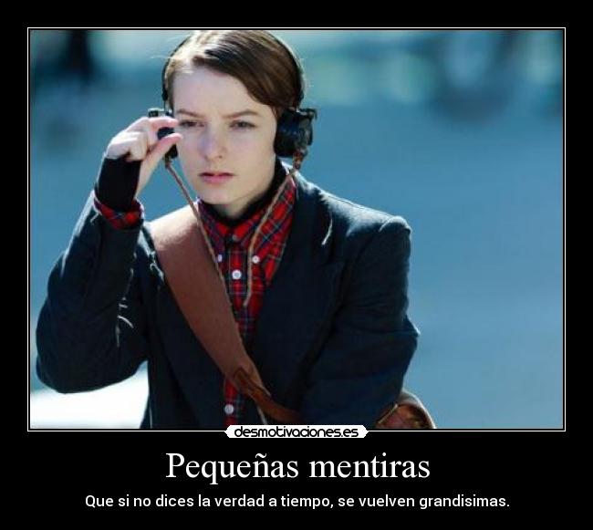 Pequeñas mentiras -