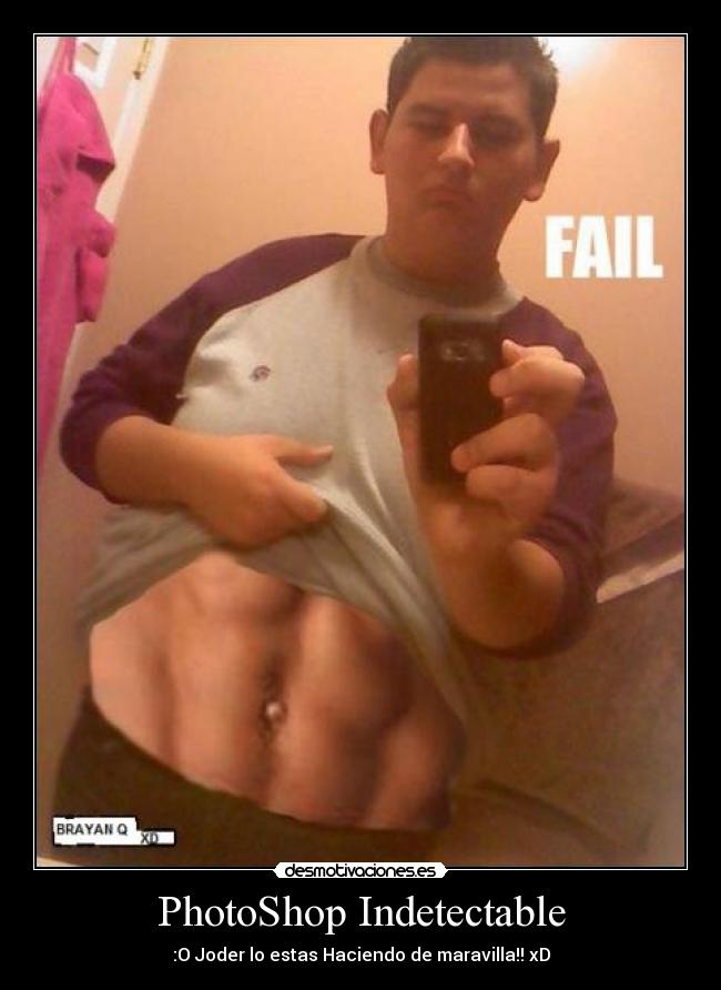 PhotoShop Indetectable - :O Joder lo estas Haciendo de maravilla!! xD