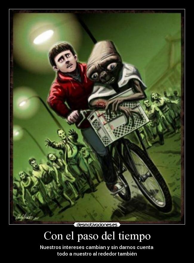 Con el paso del tiempo -