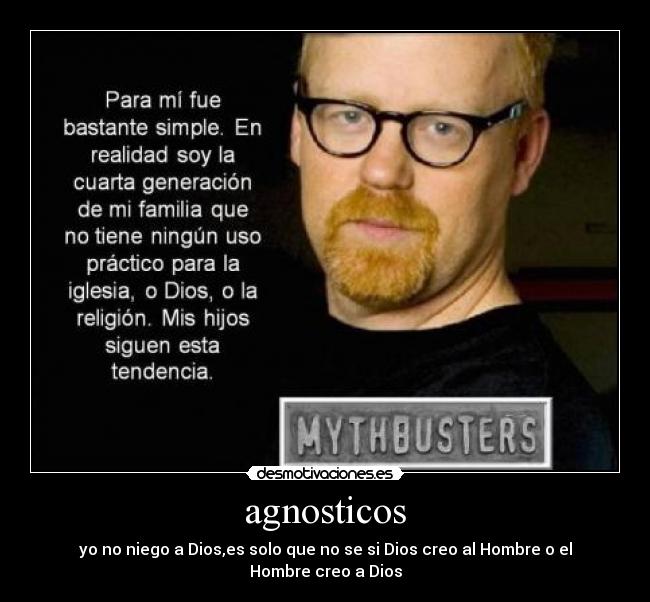 Opiniones de Agnosticismo