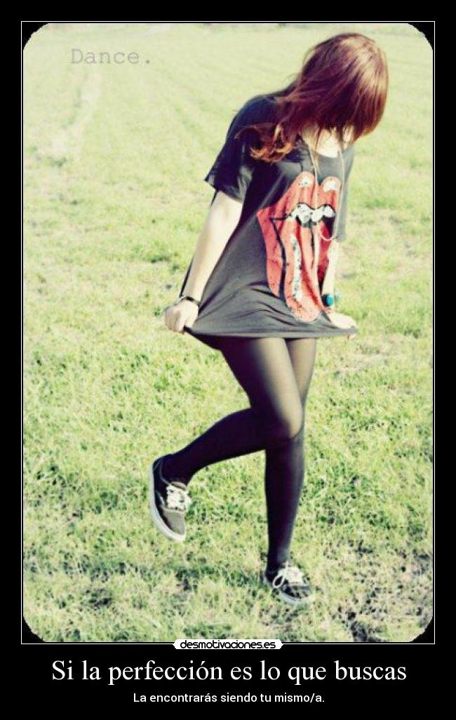 Si la perfección es lo que buscas - 