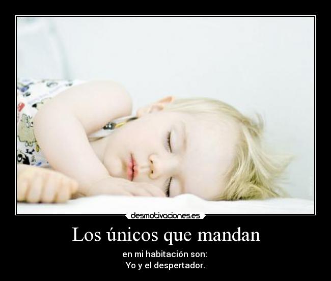 Los únicos que mandan -