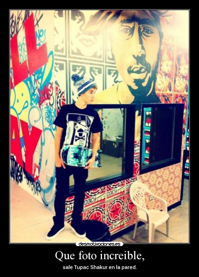 Que foto increible, -