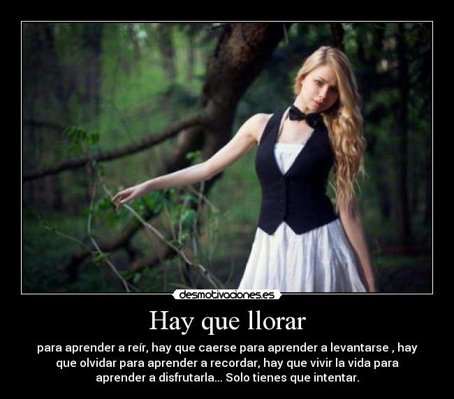 Hay que llorar - 