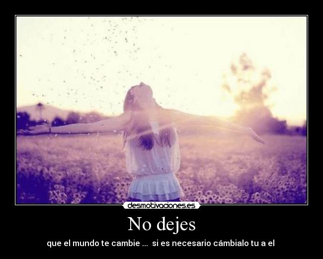 No dejes - 