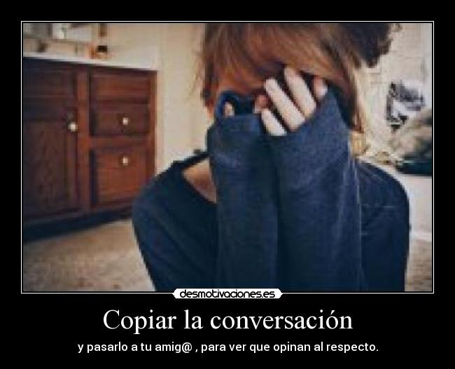Copiar la conversación -