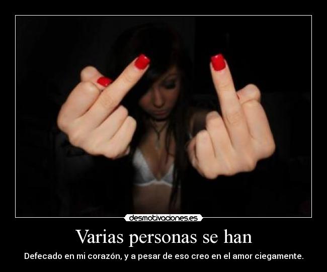 Varias personas se han - 