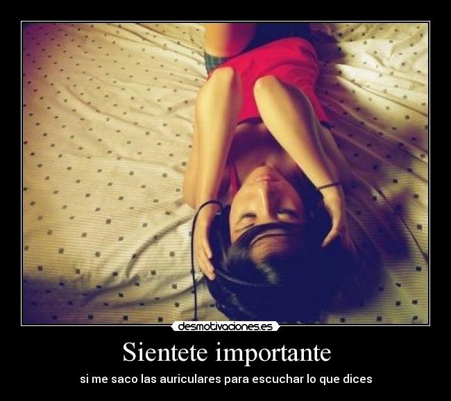Sientete importante - 