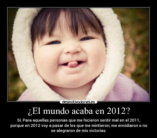 ¿El mundo acaba en 2012? - 