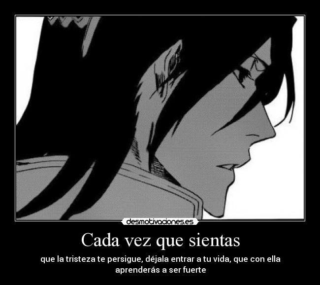 Cada vez que sientas -