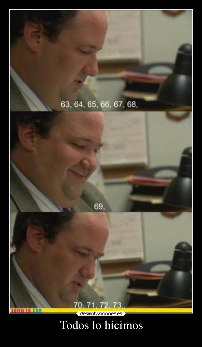 Todos lo hicimos -