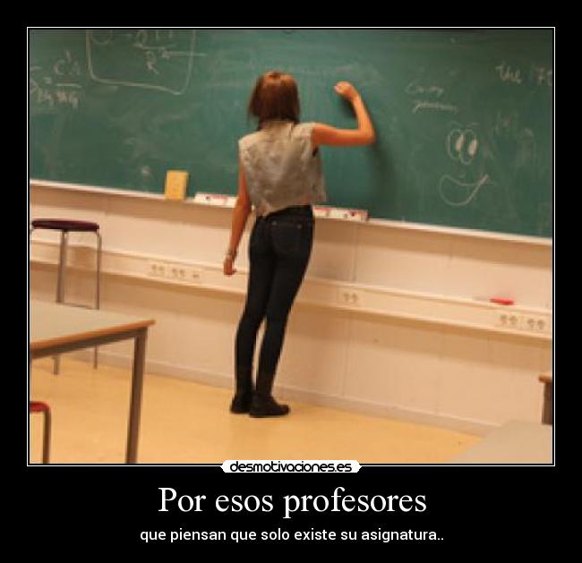 Por esos profesores - 