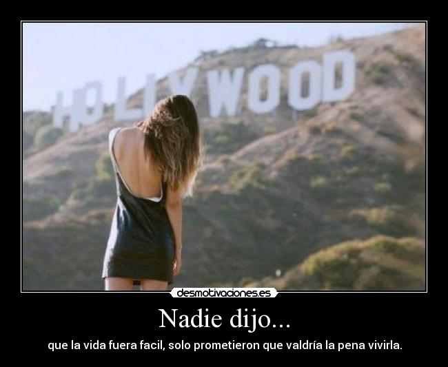 Nadie dijo... - 