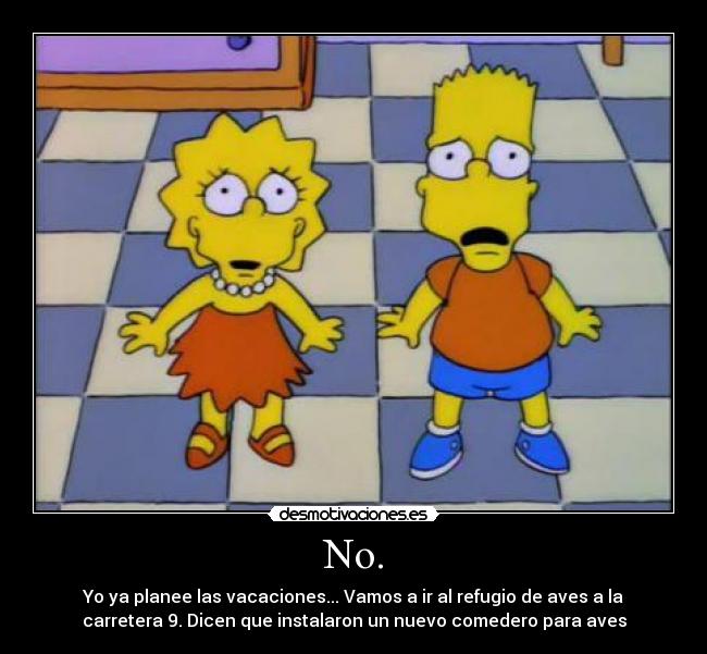 carteles los simpson desmotivaciones