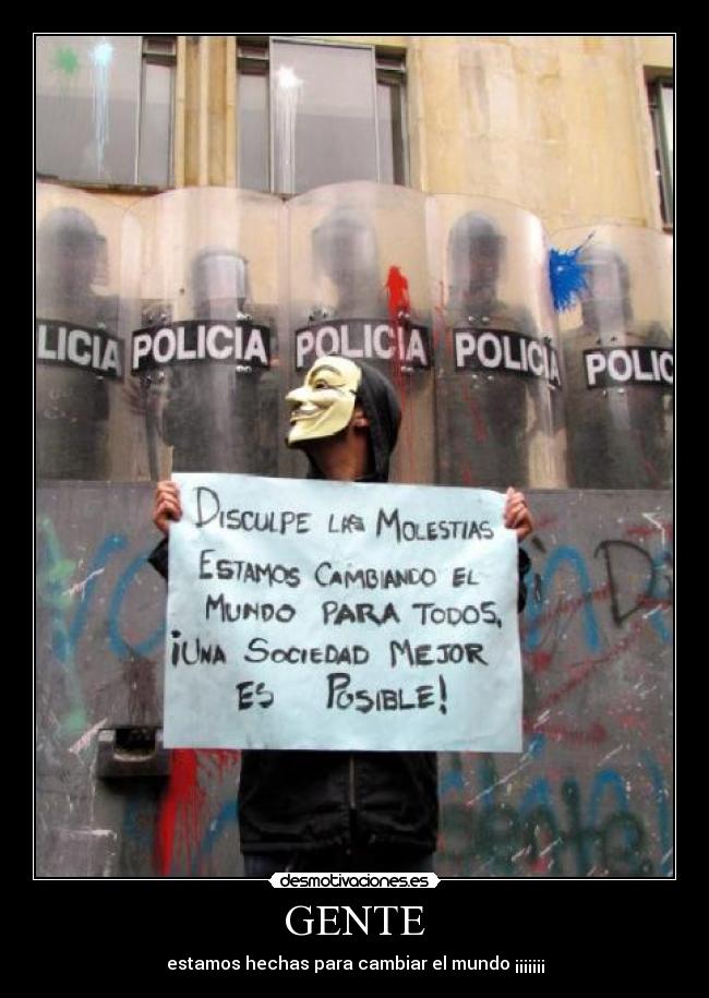 GENTE - estamos hechas para cambiar el mundo ¡¡¡¡¡¡¡