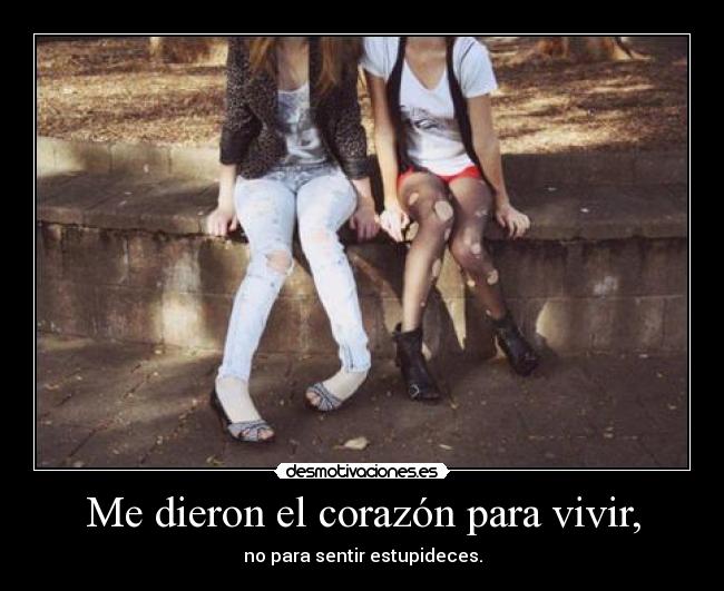 Me dieron el corazón para vivir, - 