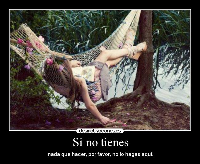 Si no tienes - 