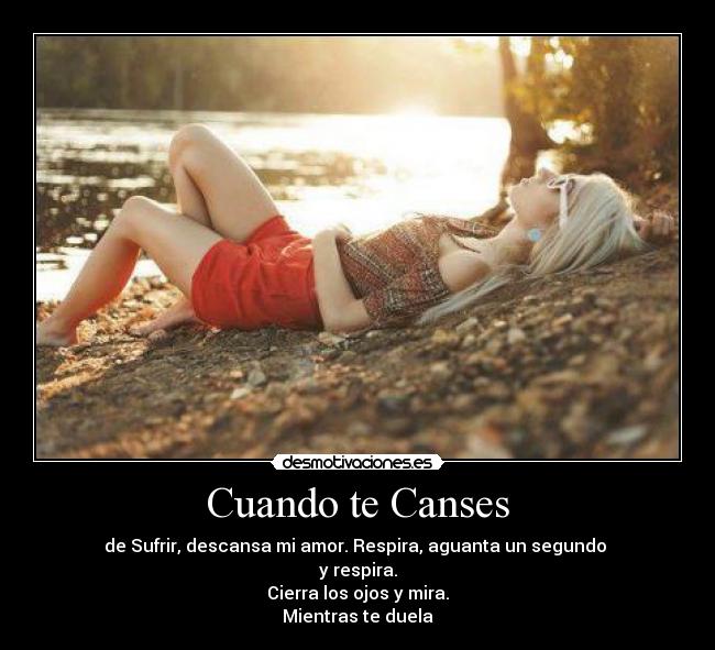 Cuando te Canses - 