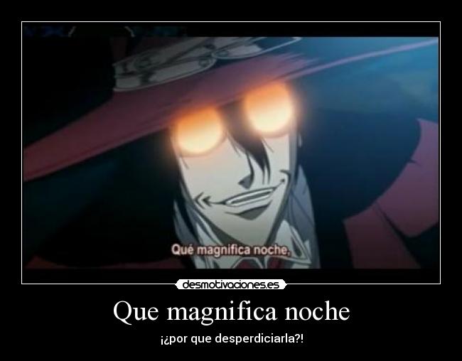 carteles hellsing alucard anime manga ova lalala tercer cartel lol desmotivaciones