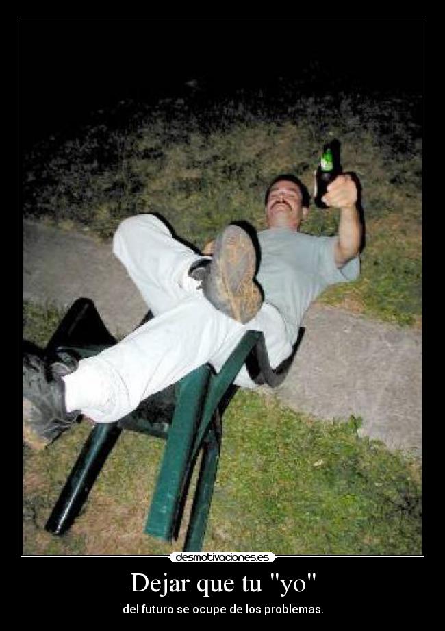 Dejar que tu yo -