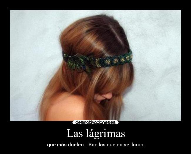 Las lágrimas - 