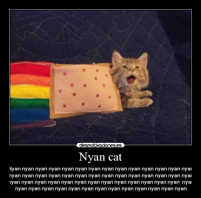 carteles nyan cat desmotivaciones