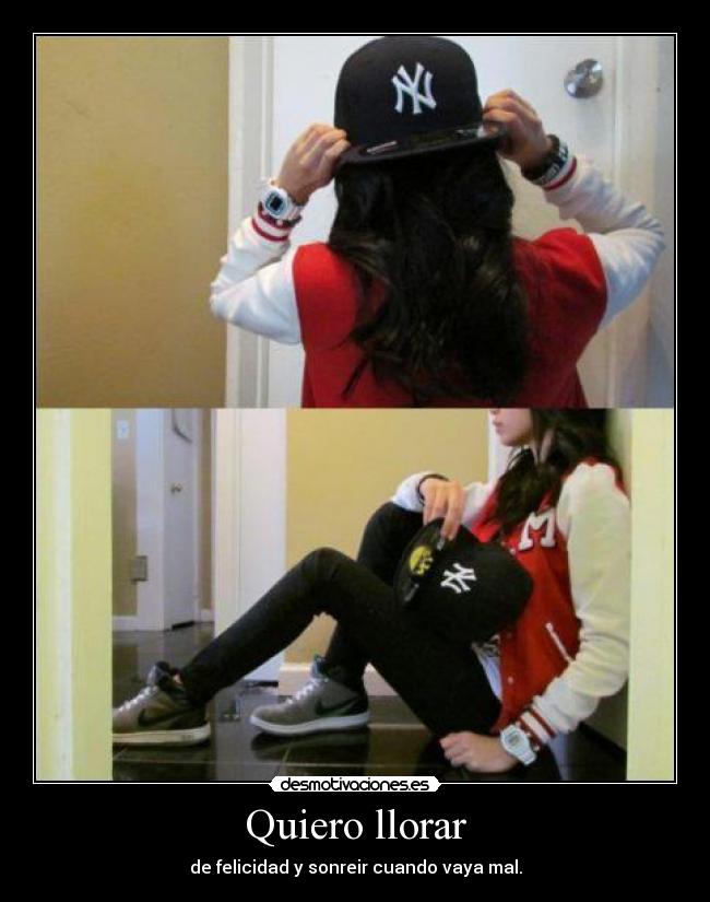 Quiero llorar - 