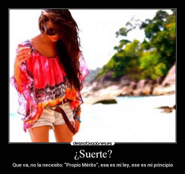 ¿Suerte? - 