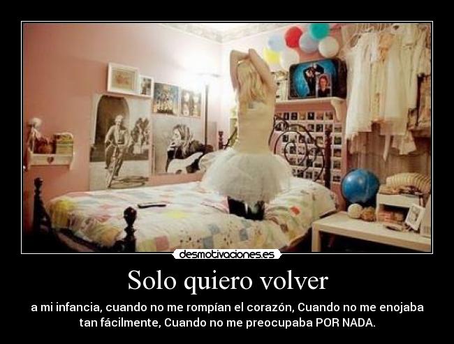 Solo quiero volver -