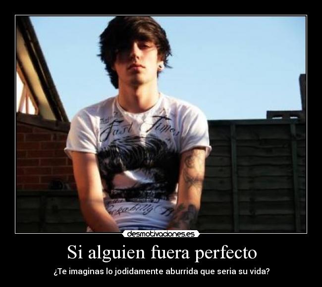 Si alguien fuera perfecto -