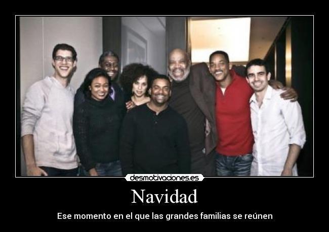 Navidad - Ese momento en el que las grandes familias se reúnen