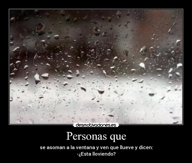 Personas que - 