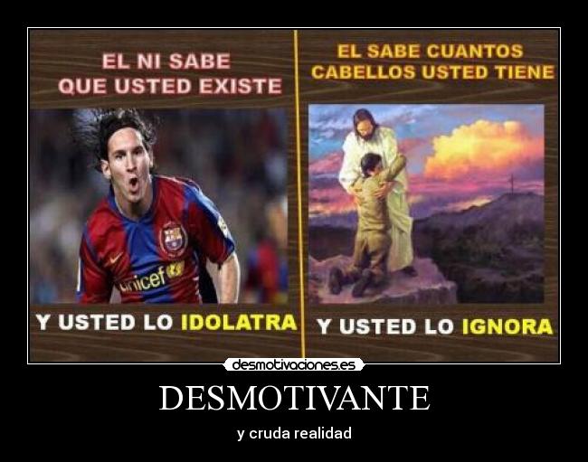 DESMOTIVANTE - y cruda realidad