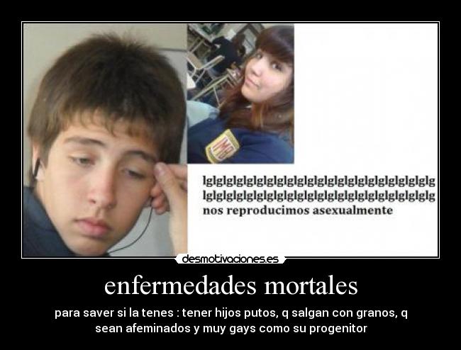 enfermedades mortales -