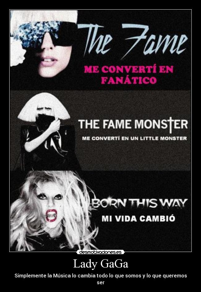 carteles lady gaga desmotivaciones