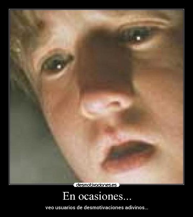 En ocasiones... - 