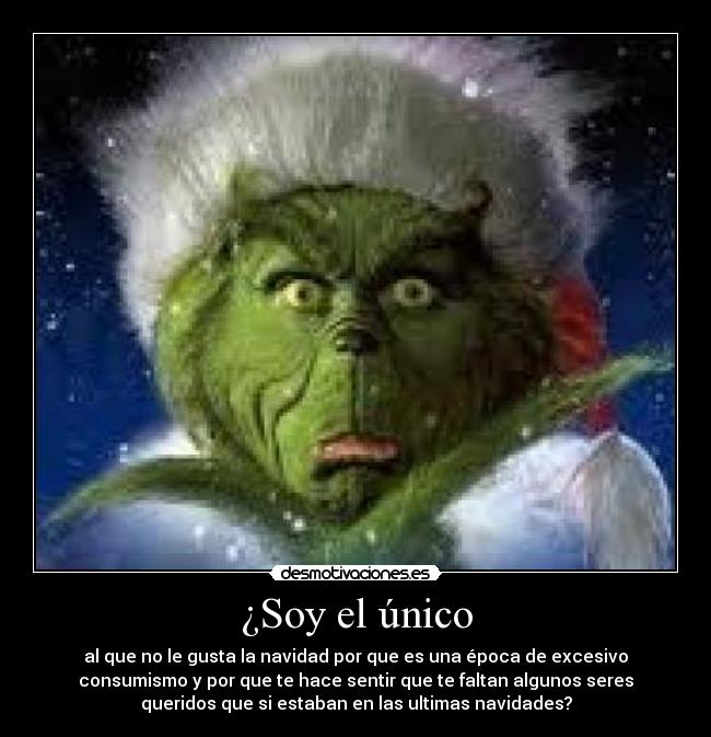 ¿Soy el único -