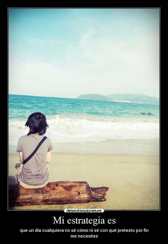 Mi estrategia es - 