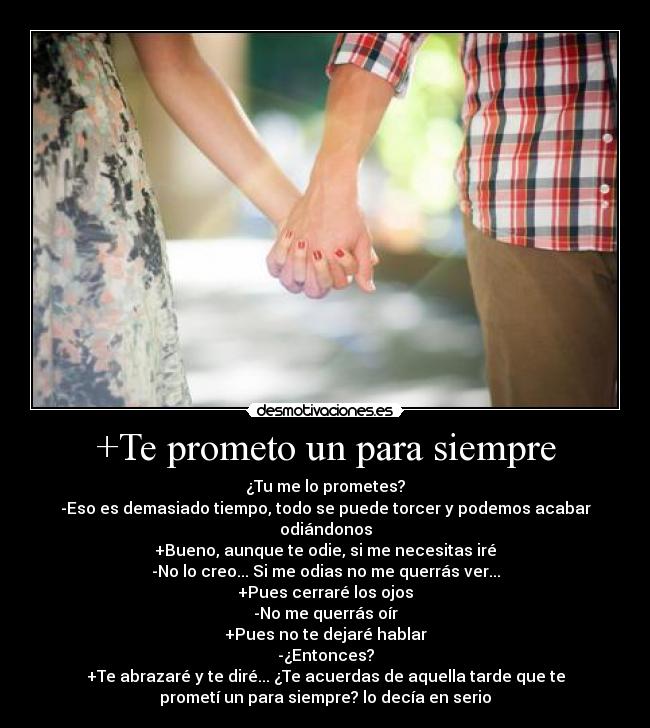 +Te prometo un para siempre -