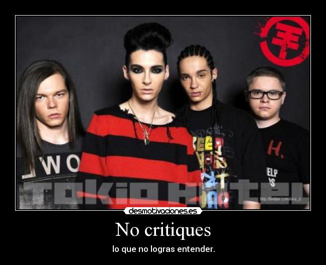 No critiques -