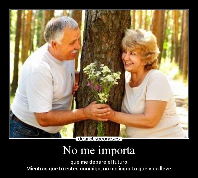 No me importa - 